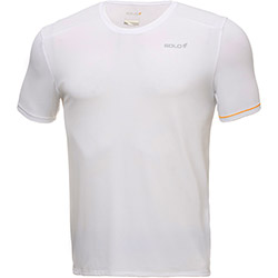 Camiseta Solo Ion UV Masculina Manga Curta Branco