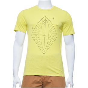 Camiseta Surf Levis - G - Amarelo Claro
