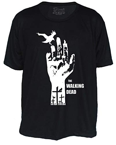 Camiseta The Walking Dead (preta, G Baby Look)