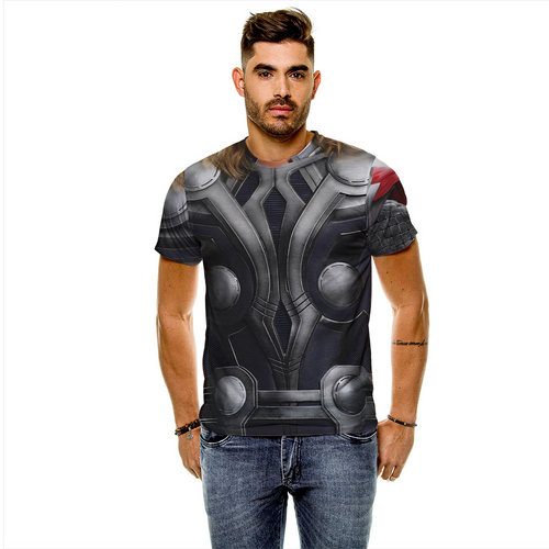 Camiseta Thor Traje Masculina Slim