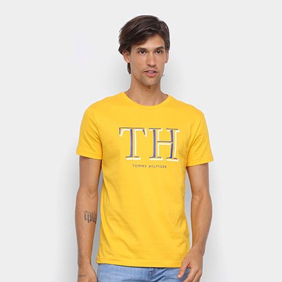 Camiseta Tommy Hilfiger Logo Masculina