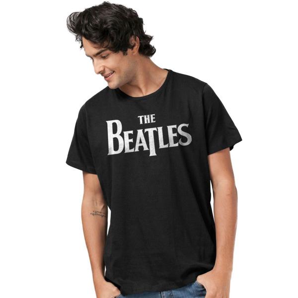 Camiseta Unissex The Beatles Classic Logo - Bandup!