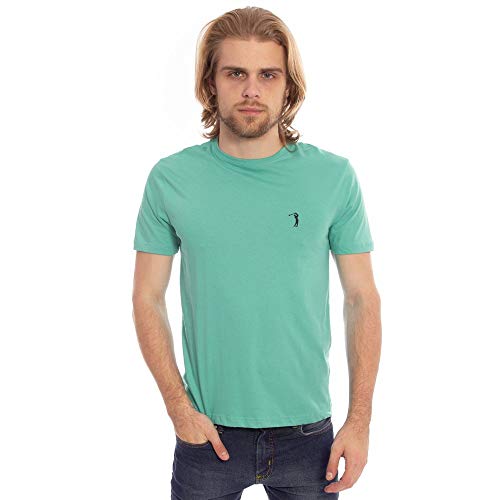 Camiseta Verde Lisa Aleatory-Verde-XGG