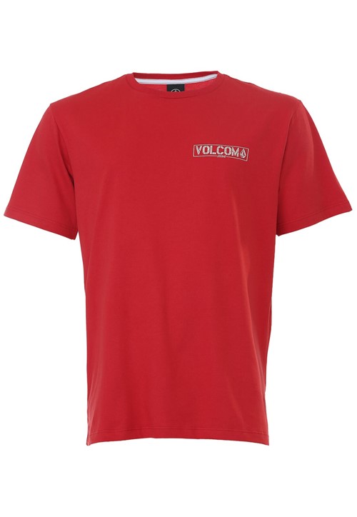 Camiseta Volcom Lapse Vermelha - Kanui