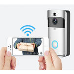 Campainha de Vídeo Câmera Eken Doorbell 2 HD 720p Wifi Tempo Real Smartphone Áudio Visão Noturna Pir