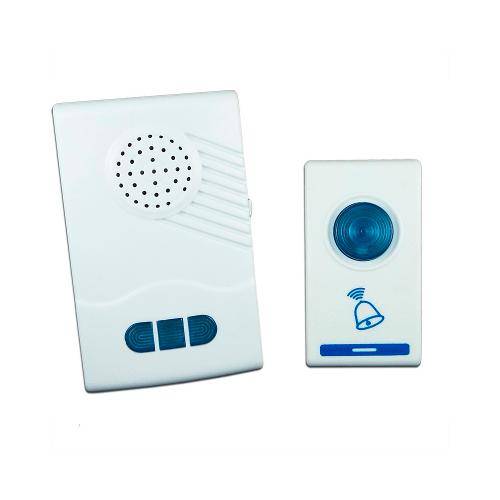 Campainha Sem Fio 32 Toques Led Wireless Wifi Doorbell Branca