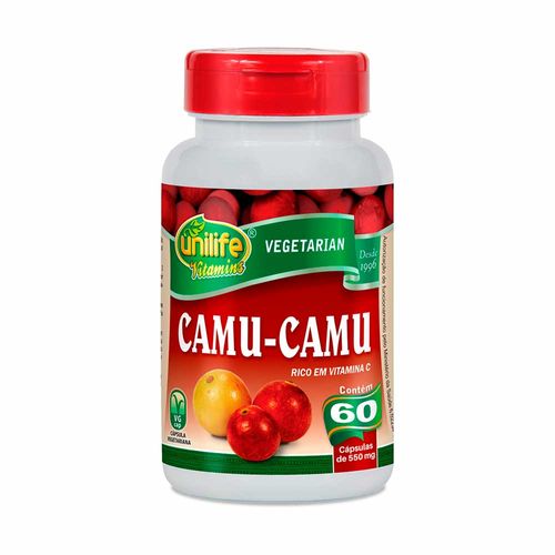 Camu-Camu - Unilife - 60 Cápsulas de 500mg