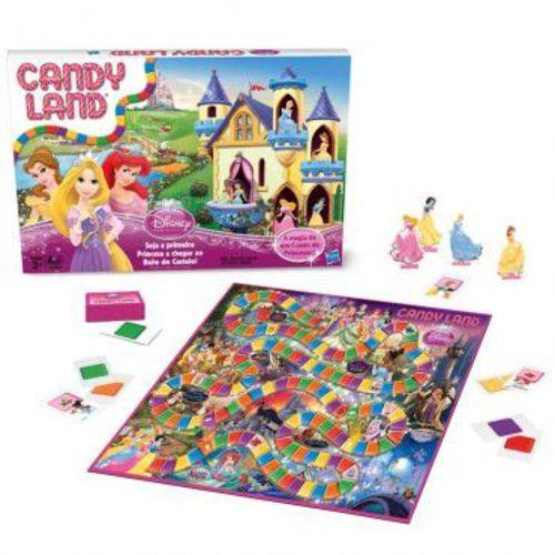 Candy Land Princesas Jogo de Tabuleiro Hasbro 98823
