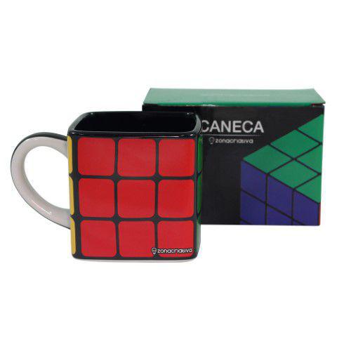 Caneca Cubo Rubiks - Zona Criativa