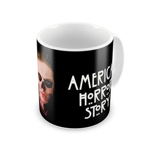 Caneca de Porcelana American Horror Soty - Caveira