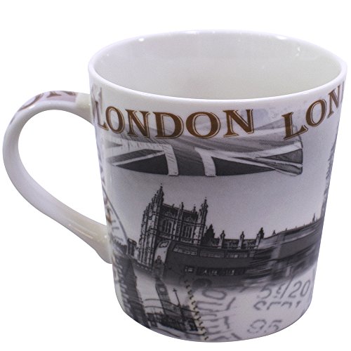 Caneca de Porcelana Carros Londres 500ml