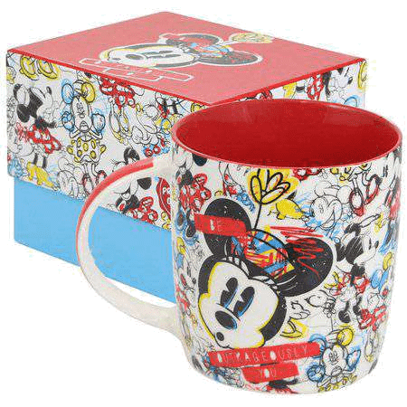 Caneca de Porcelana Minnie Crayon