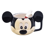 Caneca De Porcelana Rosto Mickey 280ml - Disney