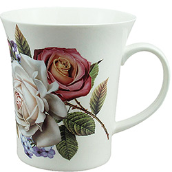 Caneca Edu Guedes Floral 350 Ml - Rojemac