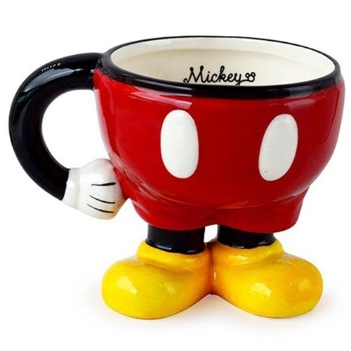 Caneca em Porcelana Corpo do Mickey - Disney