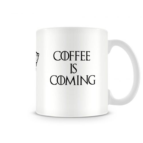 Tudo sobre 'Caneca Game Of Thrones Coffee Is Coming'