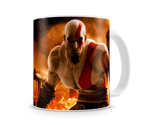 Caneca God Of War Kratos I - Artgeek