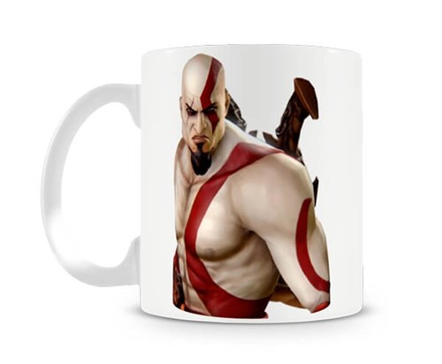 Caneca God Of War Kratos III - Artgeek