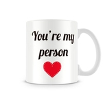 Caneca Greys Anatomy You are my person III