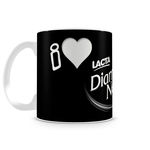 Caneca I Love Diamante Negro