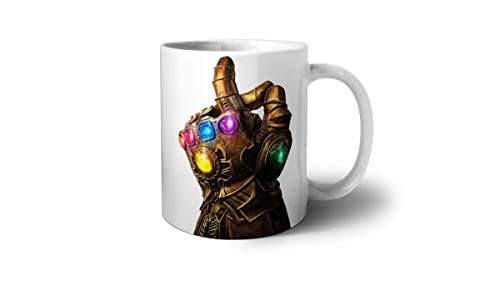 Caneca Mágica Mãos de Thanos Termossensível