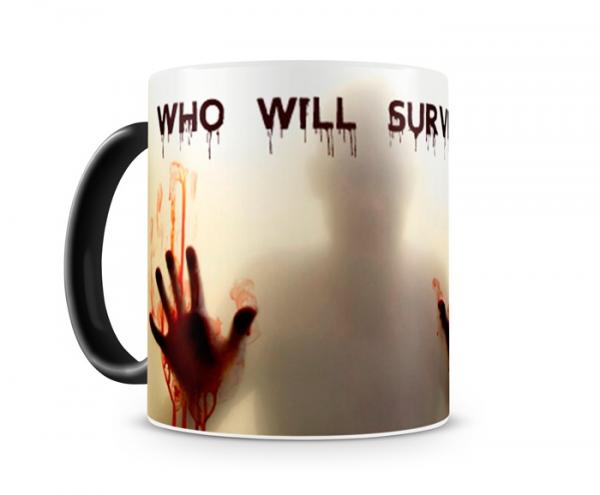 Caneca Mágica The Walking Dead Who Will Survive - Artgeek