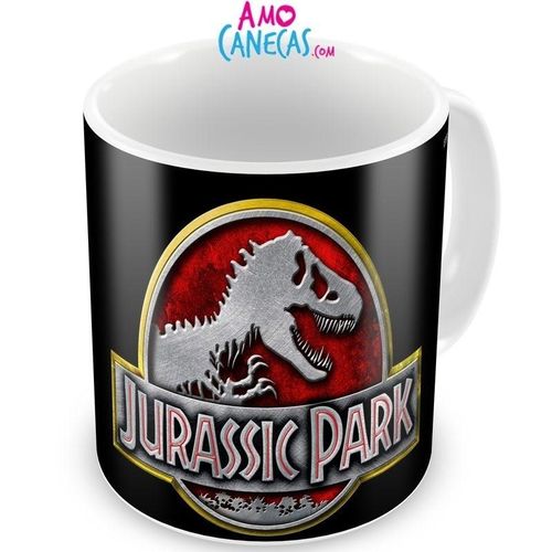 Caneca Personalizada Jurassic Park (Mod.1)