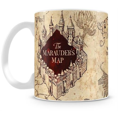 Caneca Personalizada Porcelana Harry Potter Mapa Do Maroto