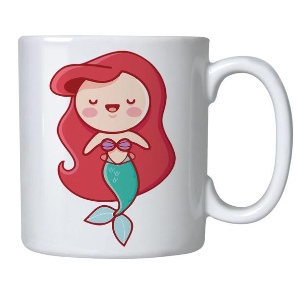 Caneca Personalizada Porcelana Princesa Ariel Disney - Criatics