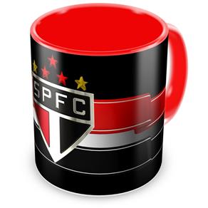 Tudo sobre 'Caneca Personalizada Porcelana São Paulo Futebol Clube - Vermelha'