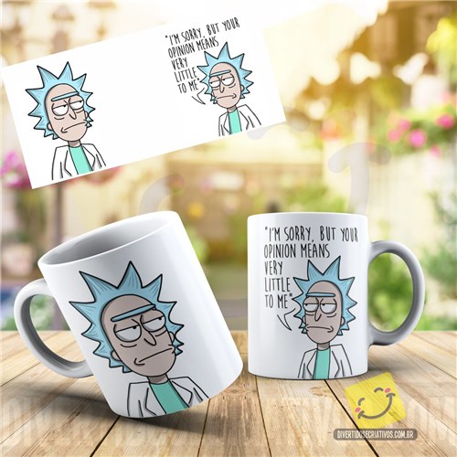 Caneca Personalizada Rick And Morty
