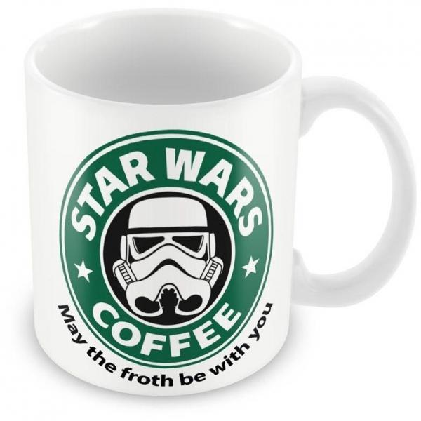 Caneca Personalizada Stormtrooper Star Wars Coffee - Amocanecas