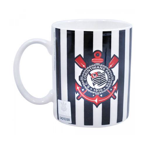 Caneca Porcelana 370ml - Corinthians