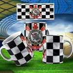 Caneca porcelana Corinthians