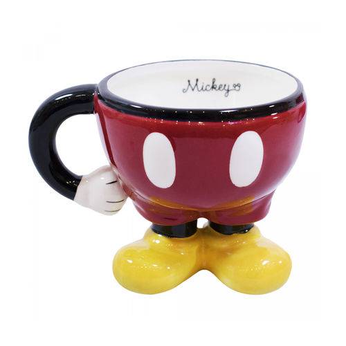 Caneca Porcelana Corpo 3d Mickey - Disney