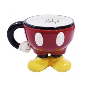 Caneca Porcelana Corpo 3D Mickey - Disney