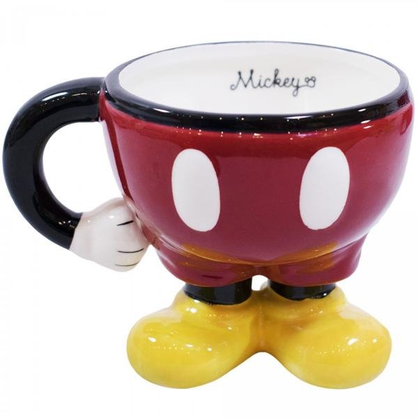 Caneca Porcelana Corpo Mickey - Disney