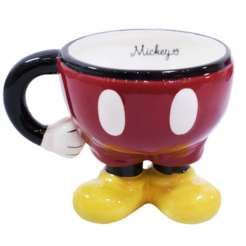 Caneca Porcelana Corpo Mickey - Disney