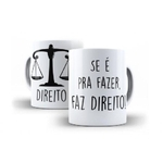 Caneca Porcelana Curso Direito