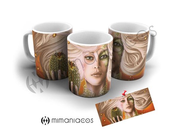 Caneca Porcelana Game Of Thrones Daenerys - 001864 - Mimaniacos