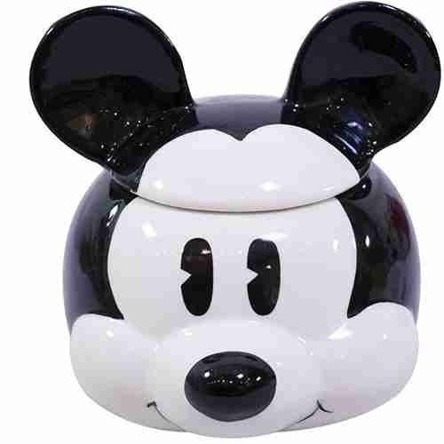Caneca Porcelana Rosto Mickey Cartoon - Disney