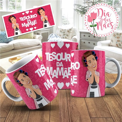 Caneca de Porcelana Tesouro da Mamãe