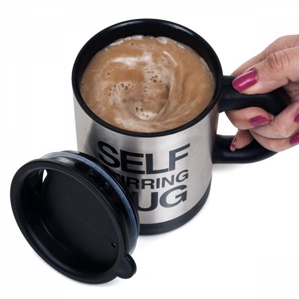 Caneca Self Stirring Mug - Mexedor Automático - Artgeek