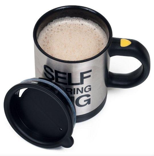 Caneca Self Stirring Mug Mexedor Automático - Yaay!
