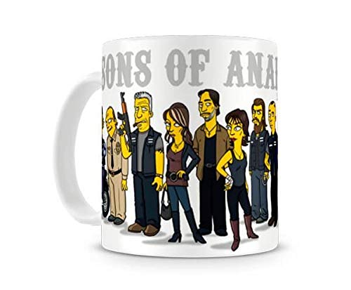 Caneca Sons Of Anarchy Simpsons