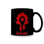 Caneca World Of Warcraft Horda - Preta