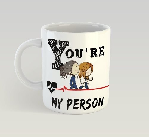 Caneca You Are My Person Grey's Anatomy