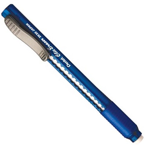 Caneta Borracha Clic Eraser Azul Pentel