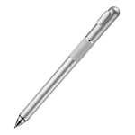 Caneta Capacitiva Para Ipad Pro Pencil Baseus 2 Em 1 Original Prata