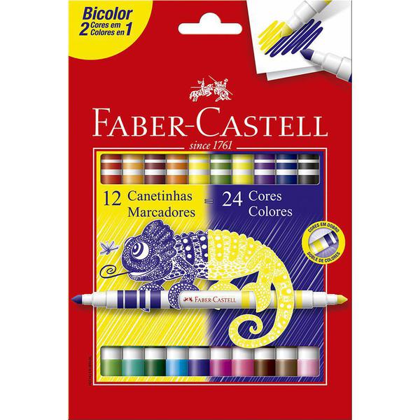 Caneta Hidrográfica 48 Cores - Faber Castell